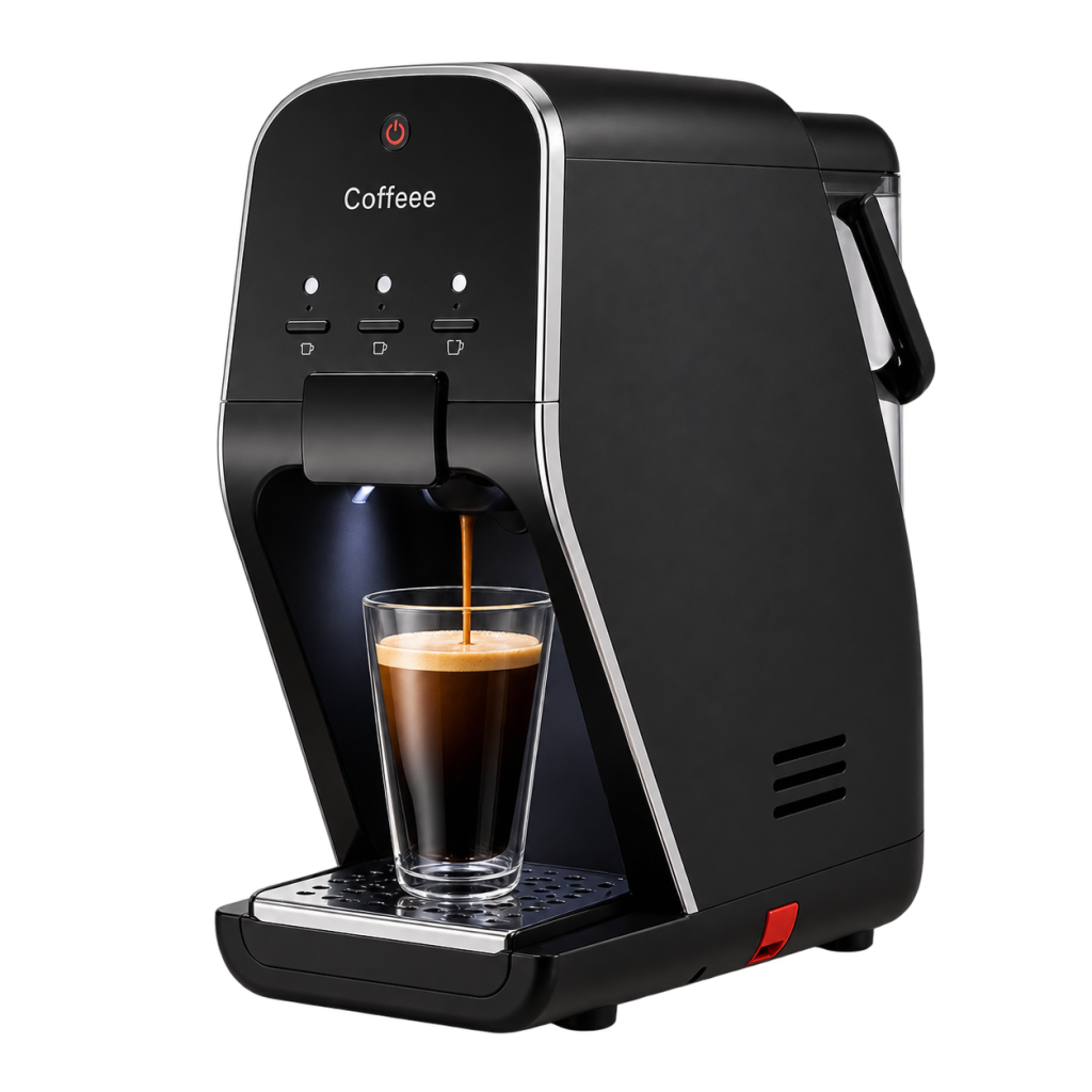 Espressor cu capsule BAR, compatibil cu capsulele sistemului Dolce Gusto®